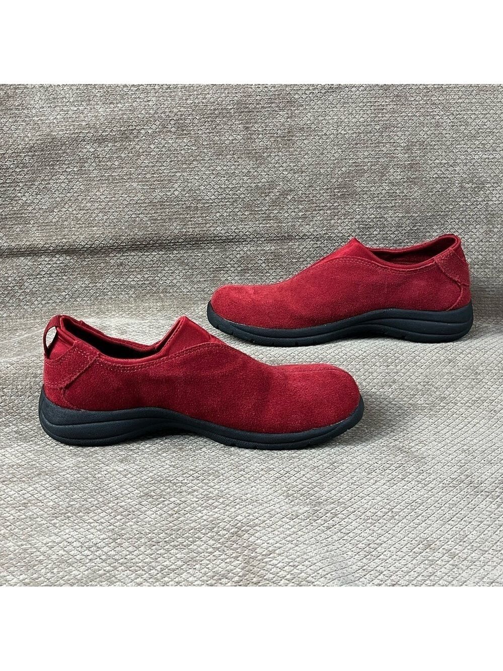 Route 66 Shoes Red Leather Step In Loafers Womens Size 8 EUC - Picture 6 of 13
